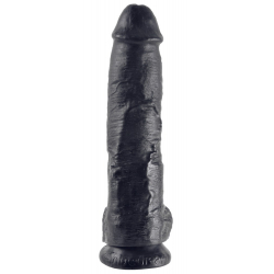 Dildo z jądrami King Cock 25 cm