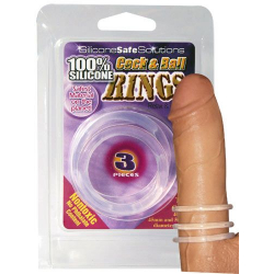 Pierścienie na penis 3 szt. Cock & Ball